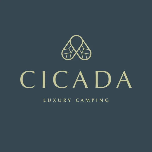 Cicada Luxury Camping logo