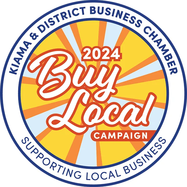 Kiama & District Business Chamber Buy Local 2024 campaign logo